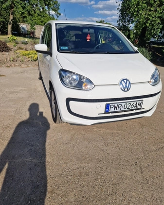 Volkswagen up! cena 18900 przebieg: 64327, rok produkcji 2012 z Miłosław małe 529